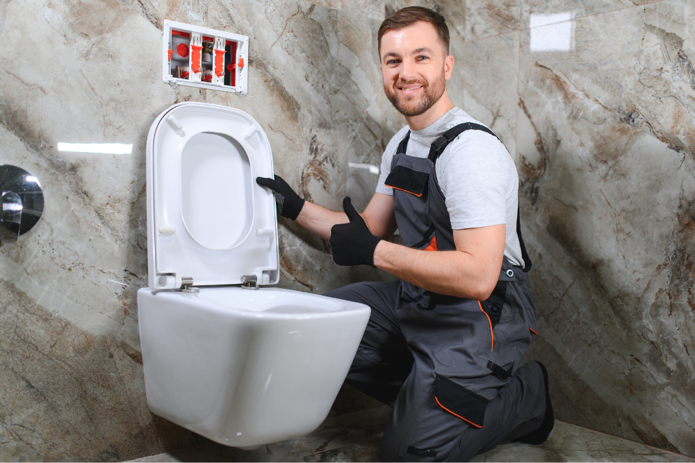 Emergency blocked toilet repair service Dubai